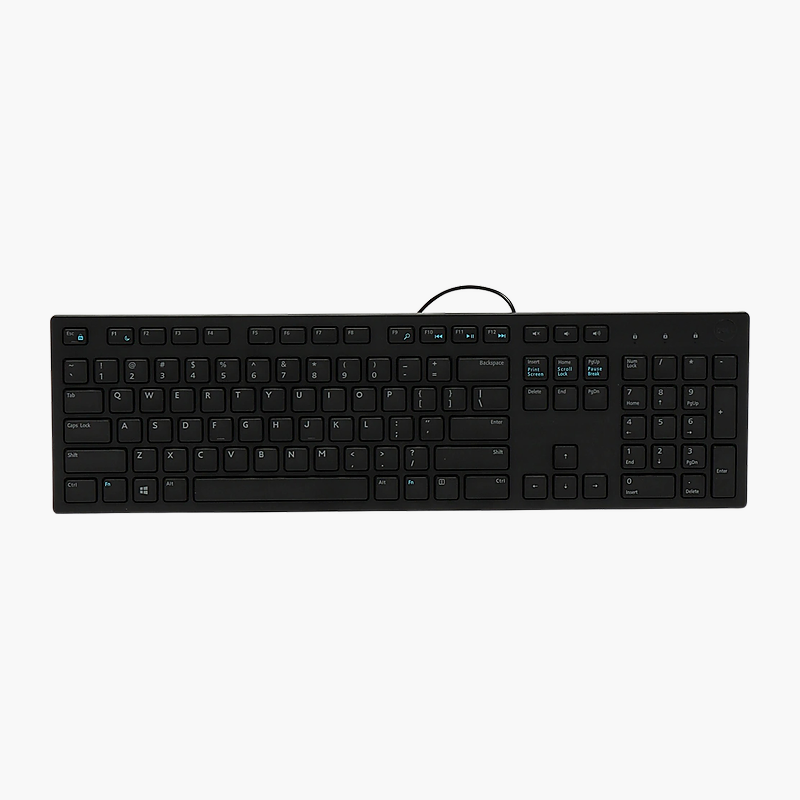 Dell KB216 Wired Multimedia Keyboard (KB216-BK) – Wired, Numeric Keypad Dell KB216 Wired Multimedia Keyboard (KB216-BK)