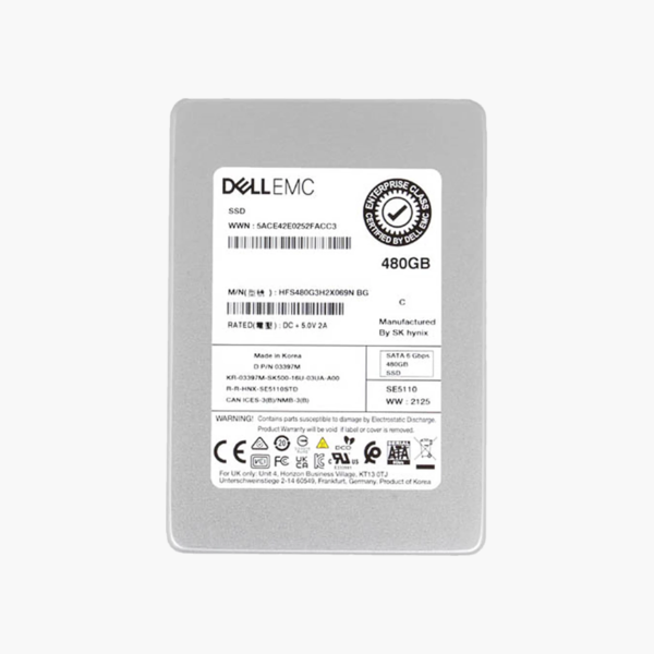 Dell SE5110 480GB Enterprise SATA SSD (3397M-CO1-DEL)