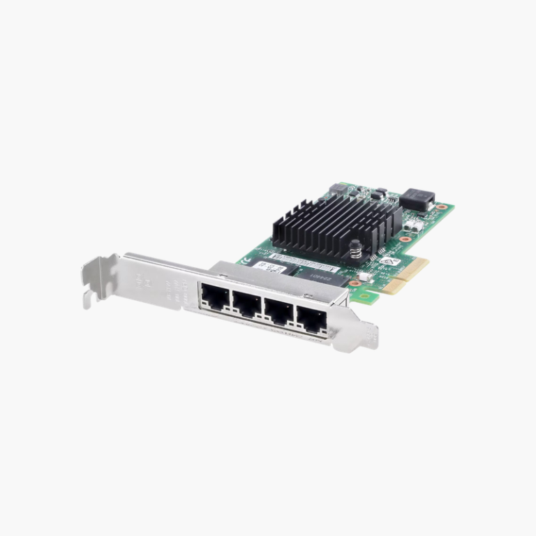 Dell THGMP Intel I350-T4 Quad-Port 1GbE PCIe Server Network Adapter – 4x RJ-45, PCIe 2.1 x4
