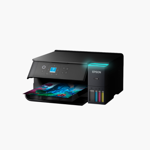 Epson EcoTank ET-2980 Wireless Color All-in-One Supertank Printer – Auto Duplex, Scan, Copy, High-Yield Ink
