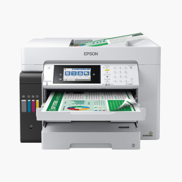 Epson EcoTank Pro ET-16600 Wireless Wide-Format Color All-in-One Supertank Printer – Print to 13 x 19, Scan, Copy, Fax