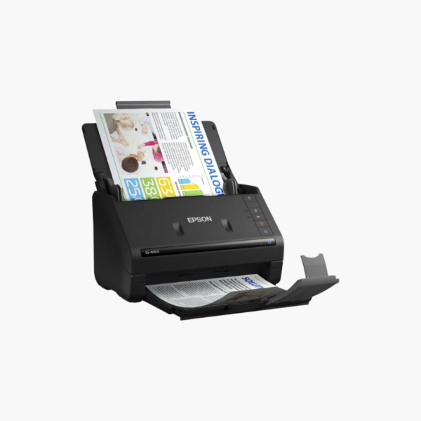 Epson WorkForce ES-400 II Duplex Desktop Document Scanner – 35 ppm, 50-Sheet ADF, USB