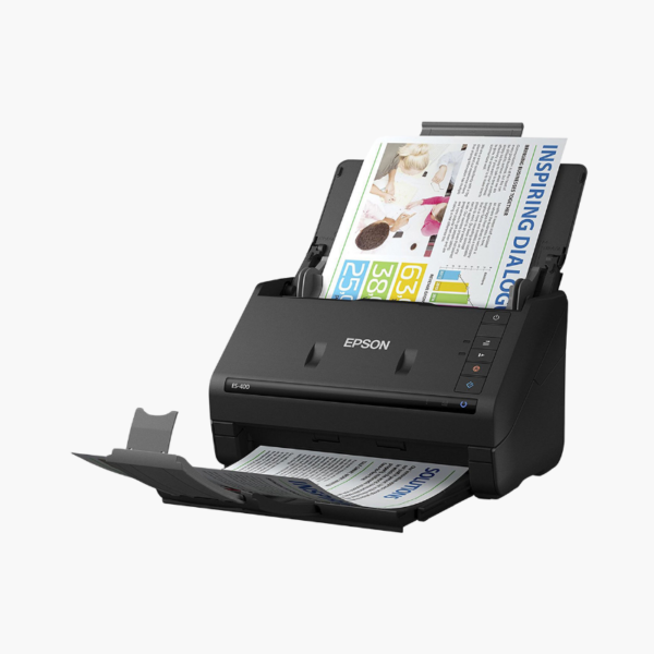 Epson WorkForce ES-500W II Wireless Duplex Desktop Document Scanner – 35 ppm, 50-Sheet ADF