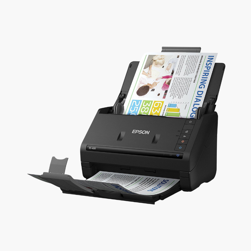 Epson WorkForce ES-500W II Wireless Duplex Desktop Document Scanner – 35 ppm, 50-Sheet ADF Epson WorkForce ES-500W II Wireless Duplex Desktop Document Scanner – 35 ppm, 50-Sheet ADF - Image 1