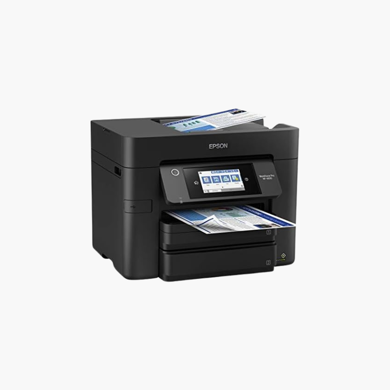 Epson WorkForce Pro WF-4830 Wireless All-in-One Printer – Auto 2-Sided Print, Copy, Scan and Fax, 500-Sheet Capacity Epson WorkForce Pro WF-4830 Wireless All-in-One Printer – Auto 2-Sided Print, Copy, Scan and Fax, 500-Sheet Capacity - Image 1