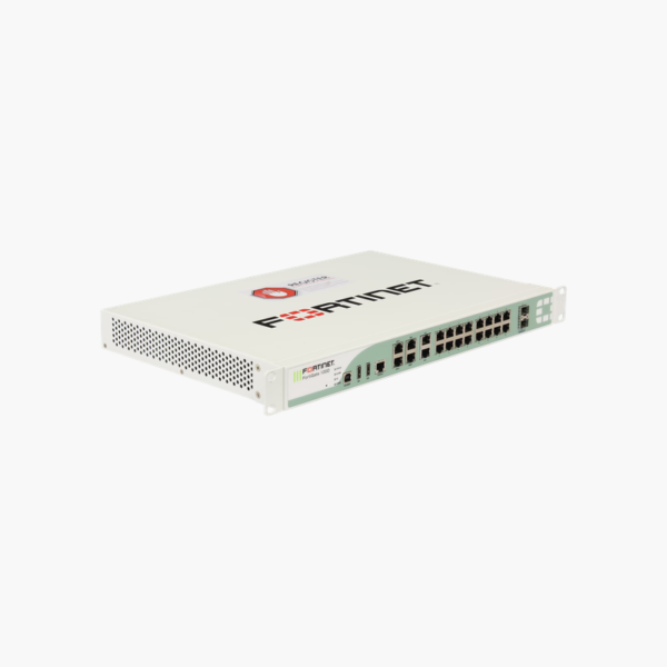 Fortinet FortiGate 100D (FG-100D) Next-Generation Firewall – 2.5 Gbps Firewall, 200 Mbps Threat Protection, 32 GB Storage