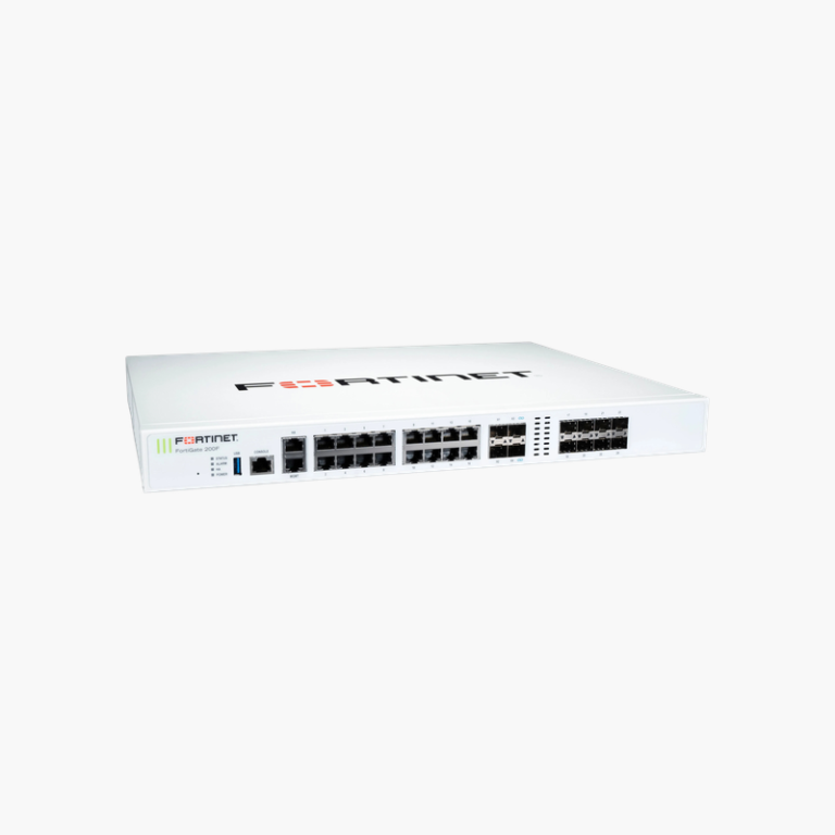 Fortinet FortiGate 200F (FG-200F) Next-Generation Firewall – 27 Gbps Firewall, 3 Gbps Threat Protection