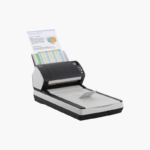 Fujitsu fi-7280 Duplex Document Scanner with Flatbed – 80 ppm, 80-Sheet ADF, USB 3.0