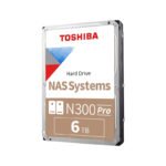 Toshiba N300 Pro 4TB NAS Hard Drive (HDWG740XZSTD) — 300 TB/Year CMR for Business NAS up to 24 Bays - Image 2