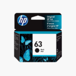 HP 63 Black Original Ink Cartridge (F6U62AN) – For DeskJet, ENVY, and OfficeJet Printers