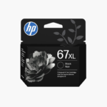 HP 67XL Black High-Yield Original Ink Cartridge (3YM57AN) – For DeskJet 1255, 2700, 4100 and ENVY 6000, 6400