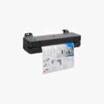 HP DesignJet T210 24-Inch Large Format Plotter Printer (8AG32T) – Wireless, Roll Feed, Automatic Cutter