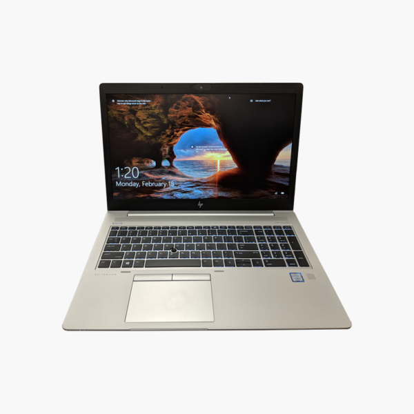 HP EliteBook 850 G5 15.6" FHD Business Laptop – Intel Core i5-8250U, 8GB RAM, 256GB SSD, Windows 10 Pro (Refurbished)