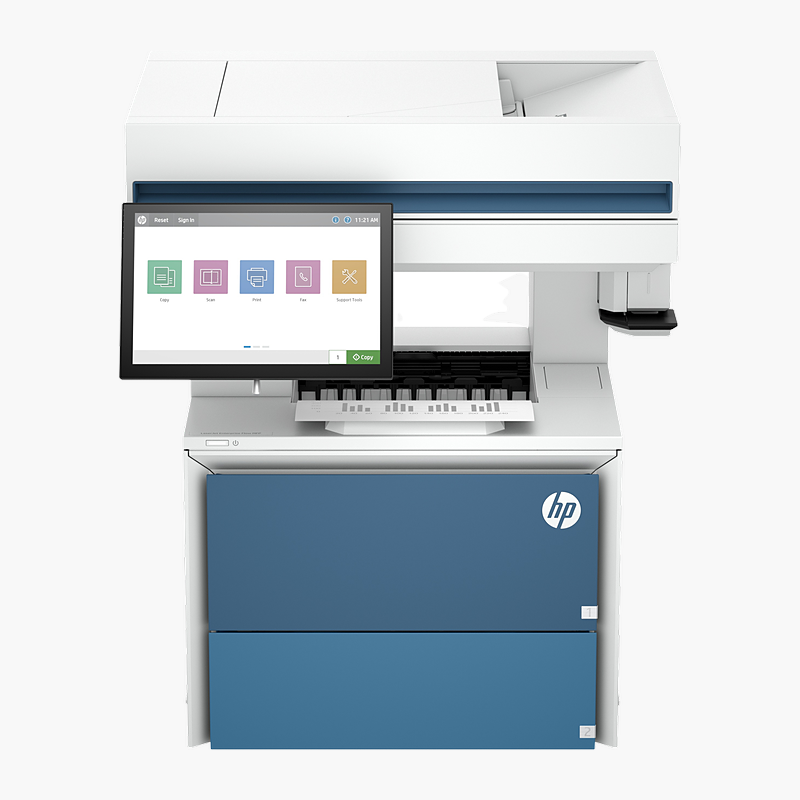HP LaserJet Enterprise Flow MFP 6600zfw Monochrome All-in-One Laser Printer (675T1A) – Print/Copy/Scan/Fax, 57 ppm, Auto Duplex, Wi-Fi HP LaserJet Enterprise Flow MFP 6600zfw Monochrome All-in-One Laser Printer (675T1A)