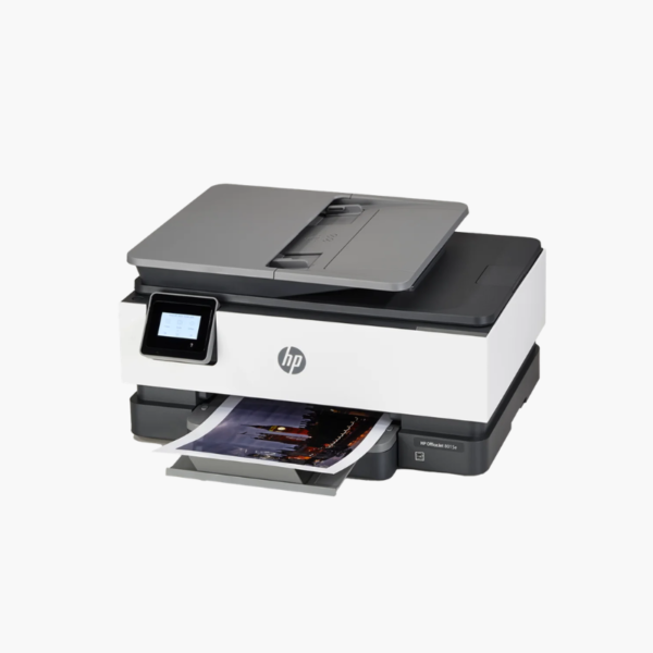 HP OfficeJet 8015e Wireless Color Inkjet All-in-One Printer – Print, Copy, Scan, 35-Page ADF, Auto Duplex