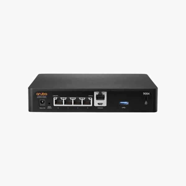 HPE Aruba 9004 (US) Gateway R1B20A – 4-Port Gigabit Branch Gateway, SD-WAN, 4 Gbps Firewall
