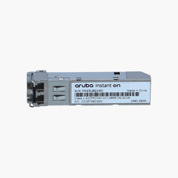 HPE Networking Instant On 10G SFP+ LC LR 10km SMF Transceiver (S0G21A) – Single-mode fiber, LC duplex