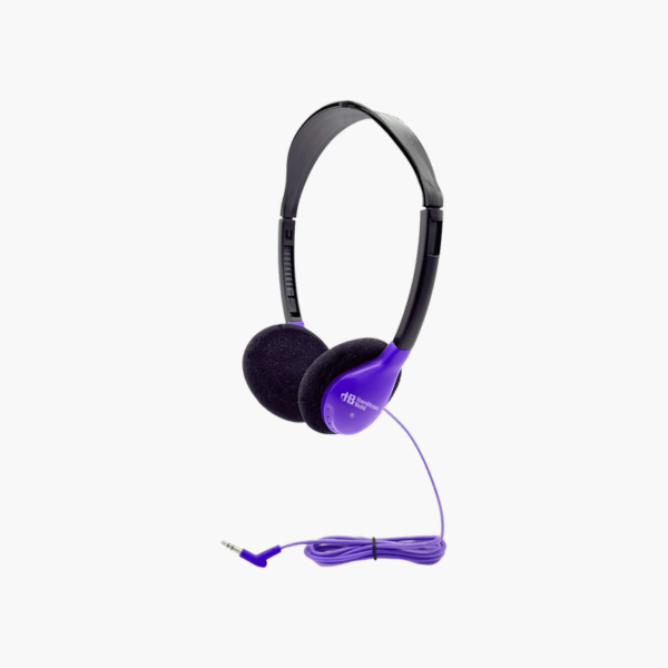 Hamilton Buhl SchoolMate HA2 On-Ear Headphones (Purple) (HA2PPL-EX)