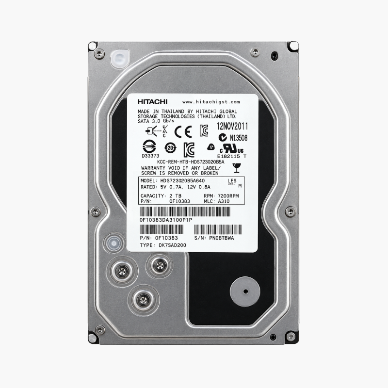 Hitachi Ultrastar 7K3000 3TB Enterprise SATA Hard Drive (0F12471) 7200 RPM, 64MB Cache Hitachi Ultrastar 7K3000 3TB