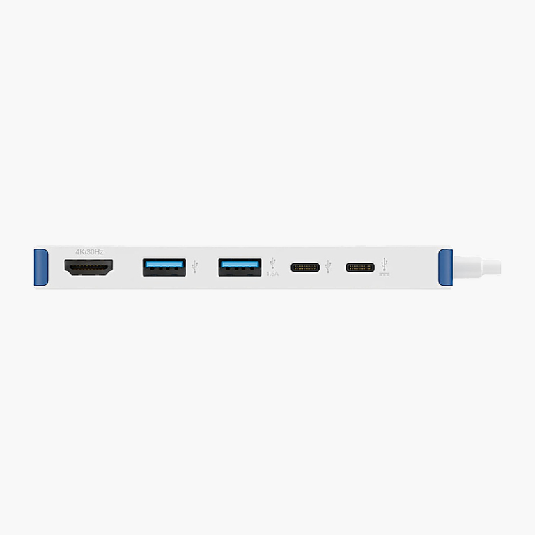 HyperDrive Flex 5-Port USB-C Hub, Brilliant Blue (HD4101BUGL)