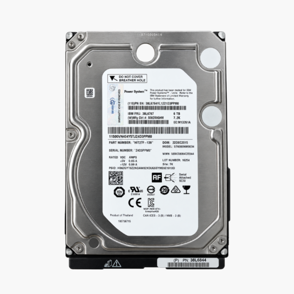 IBM 38L6764 6TB 7200 RPM 3.5 NL-SAS Enterprise Hard Drive