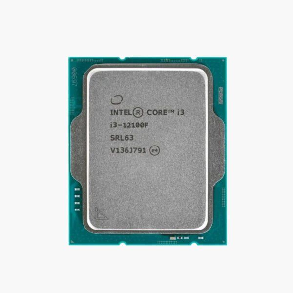 Intel Core i3-12100F 12th Gen Desktop Processor - 4 Cores, Up to 4.3 GHz, LGA1700, No Integrated Graphics