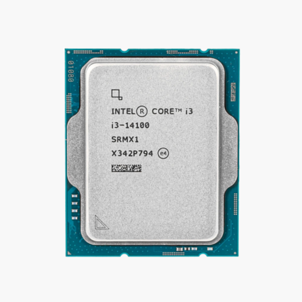Intel Core i3-14100 14th Gen Desktop Processor - 4 Cores, Up to 4.7 GHz, LGA1700