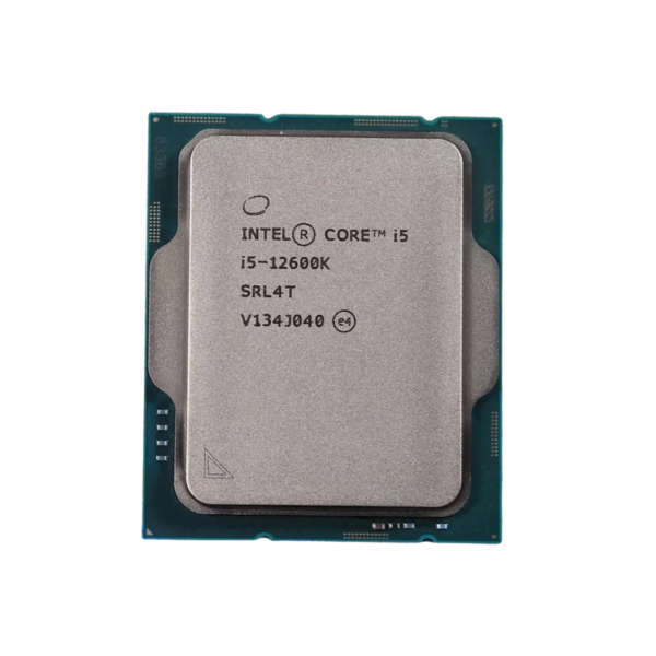 Intel Core i5-12600K 12th Gen Desktop Processor - 10 Cores (6P+4E), Up to 4.9 GHz, LGA1700, Unlocked