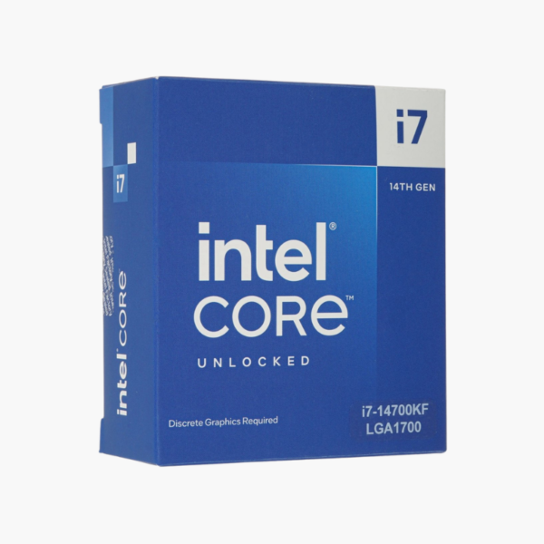 Intel Core i7-14700 14th Gen Desktop Processor - 20 Cores (8P+12E), Up to 5.4 GHz, LGA1700