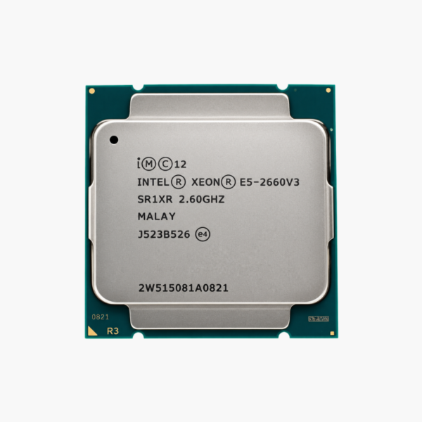 Intel Xeon E5-2660 v3 Server Processor - 10 Cores, 20 Threads, 2.6 GHz Base / 3.3 GHz Turbo, LGA2011-3
