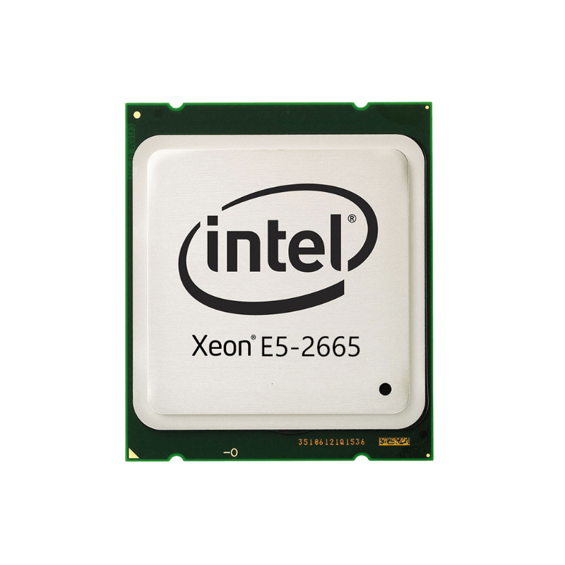 Intel Xeon E5-2665 Server Processor — 8 Cores, 16 Threads, 2.4 GHz Base Intel Xeon E5-2665 Server Processor - 8 Cores, 16 Threads, 2.4 GHz Base / 3.1 GHz Turbo, LGA2011 - Image 1