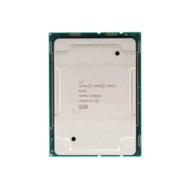 Intel Xeon Gold 6240 Server Processor - 18 Cores, 36 Threads, 2.6 GHz Base / 3.9 GHz Turbo, LGA3647