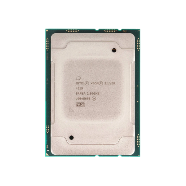 Intel Xeon Silver 4215 Server Processor - 8 Cores, 16 Threads, 2.5 GHz Base / 3.5 GHz Turbo, LGA3647