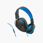 JLab JBuddies Pro Wired Over-Ear Kids Headphones (Gray / Blue) (HJPRORBLU4)