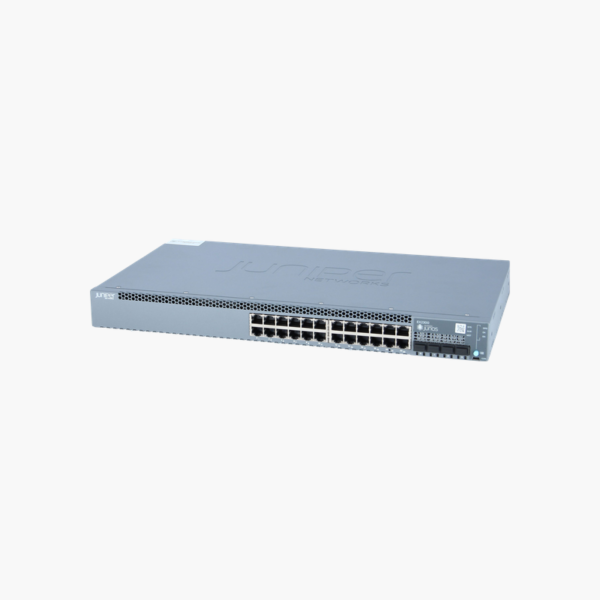 Juniper EX2300-24T-DC 24-Port Gigabit Ethernet Switch – DC Power Supply, 4x 10G SFP+ Uplinks