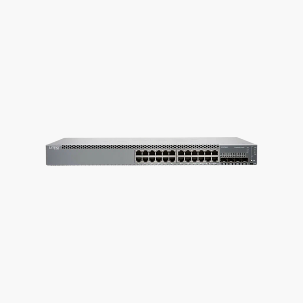 Juniper EX2300-48P 48-Port Gigabit PoE+ Switch – 740W PoE+, 4x 10G SFP+ Uplinks, Virtual Chassis