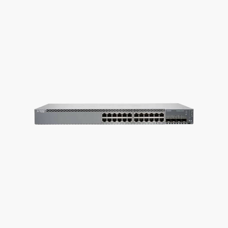 Juniper EX2300-48P 48-Port Gigabit PoE+ Switch – 740W PoE+, 4x 10G SFP+ Uplinks, Virtual Chassis
