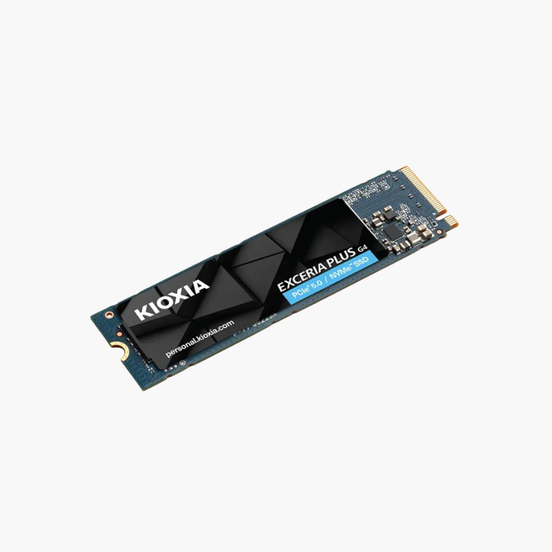 KIOXIA EXCERIA PLUS G4 1TB NVMe SSD (LVD10Z001TG8) – PCIe Gen5 x4 M.2 2280, Up to 10,000MBs speed KIOXIA EXCERIA PLUS G4 1TB NVMe SSD (LVD10Z001TG8) – PCIe Gen5 x4 M.2 2280, Up to 10,000MB/s - Image 1