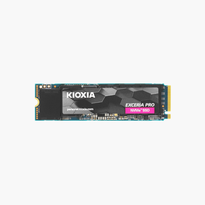 KIOXIA EXCERIA PRO 1TB NVMe SSD (LSE10Z001TG8) – PCIe Gen4 x4 M.2 2280, Up to 7,300MBs speed KIOXIA EXCERIA PRO 1TB NVMe SSD (LSE10Z001TG8) – PCIe Gen4 x4 M.2 2280, Up to 7,300MB/s - Image 1