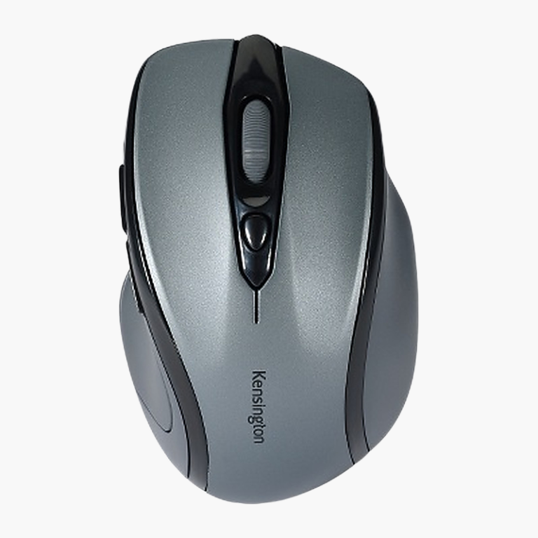 Kensington Pro Fit Mid-Size Wireless Mouse, Graphite Gray (K72423AMA)