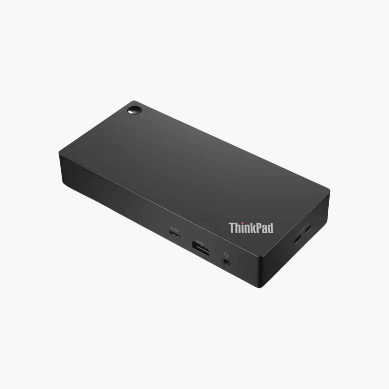 Lenovo ThinkPad Universal USB-C Dock (40AY0090EU) – Triple Display, 90W Power Adapter, Gigabit Ethernet, EU
