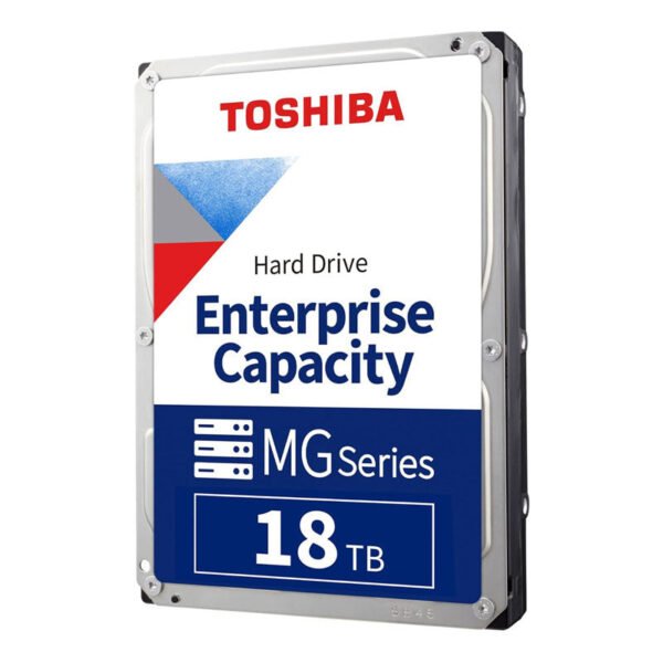 Toshiba MG09ACA18TE 18TB Enterprise Hard Drive — FC-MAMR CMR, Helium-Sealed, 7200 RPM