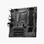 MSI PRO B660M-A CEC WiFi DDR4 Micro-ATX Motherboard — LGA 1700, Intel B660, PCIe 4.0, 2.5G LAN