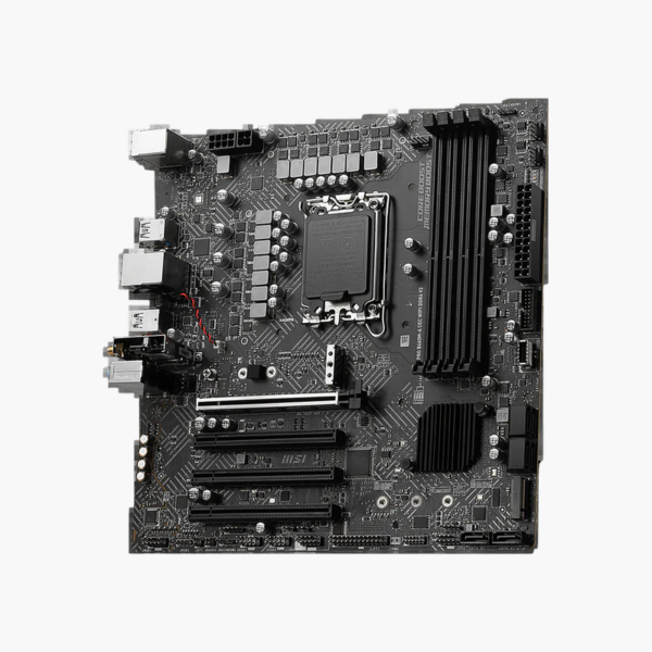 MSI PRO B660M-A CEC WiFi DDR4 Micro-ATX Motherboard — LGA 1700, Intel B660, PCIe 4.0, 2.5G LAN