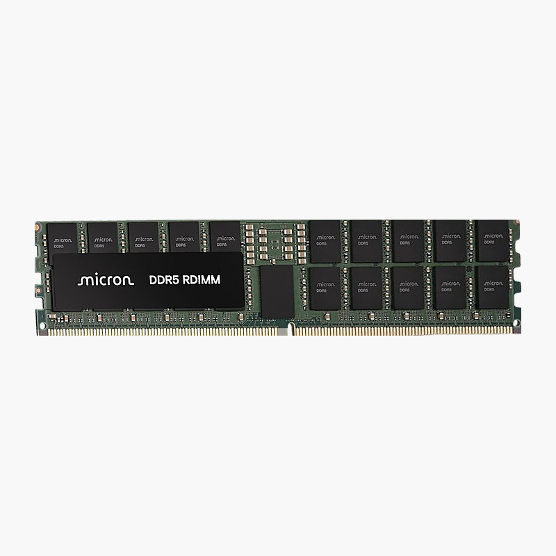 Micron 32GB DDR5-5600 ECC Registered Memory (RDIMM) (MTC20F2085S1RC56BG1) – 2Rx8, PC5-44800 Micron 32GB DDR5-5600 ECC Registered Memory (RDIMM) (MTC20F2085S1RC56BG1)
