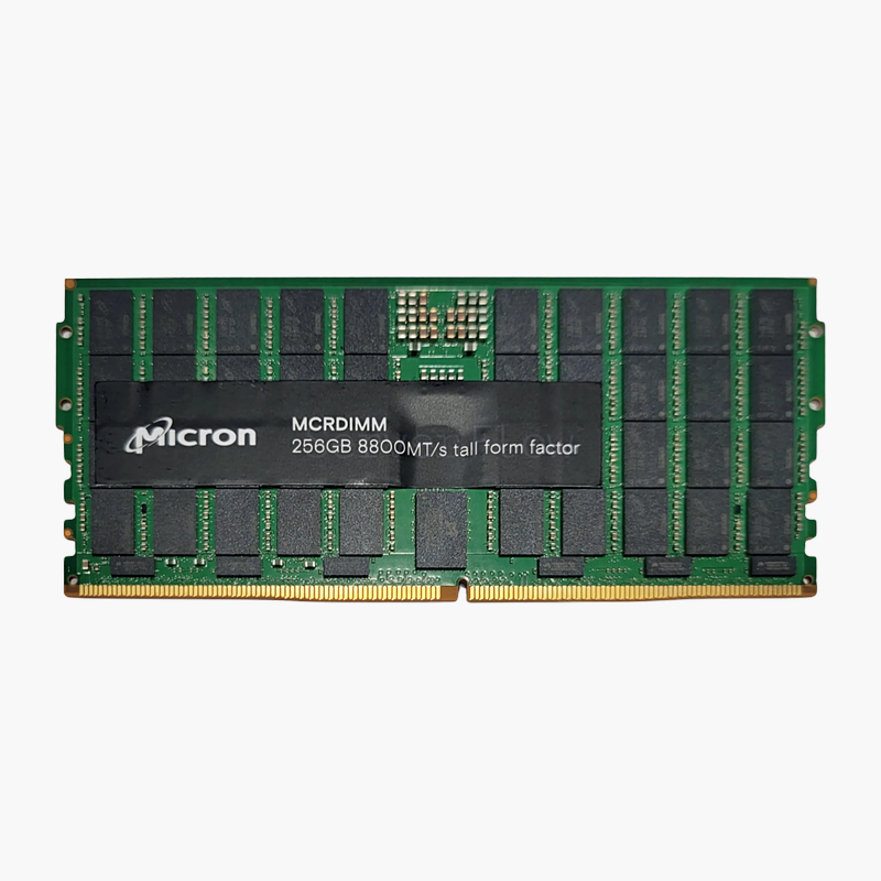 Micron 32GB DDR5-8800 ECC MRDIMM Server Memory (MTC20F2085S1HC88XD1) – 2Rx8, CL36, PC5-70400 Micron 32GB DDR5-8800 ECC MRDIMM Server Memory (MTC20F2085S1HC88XD1)