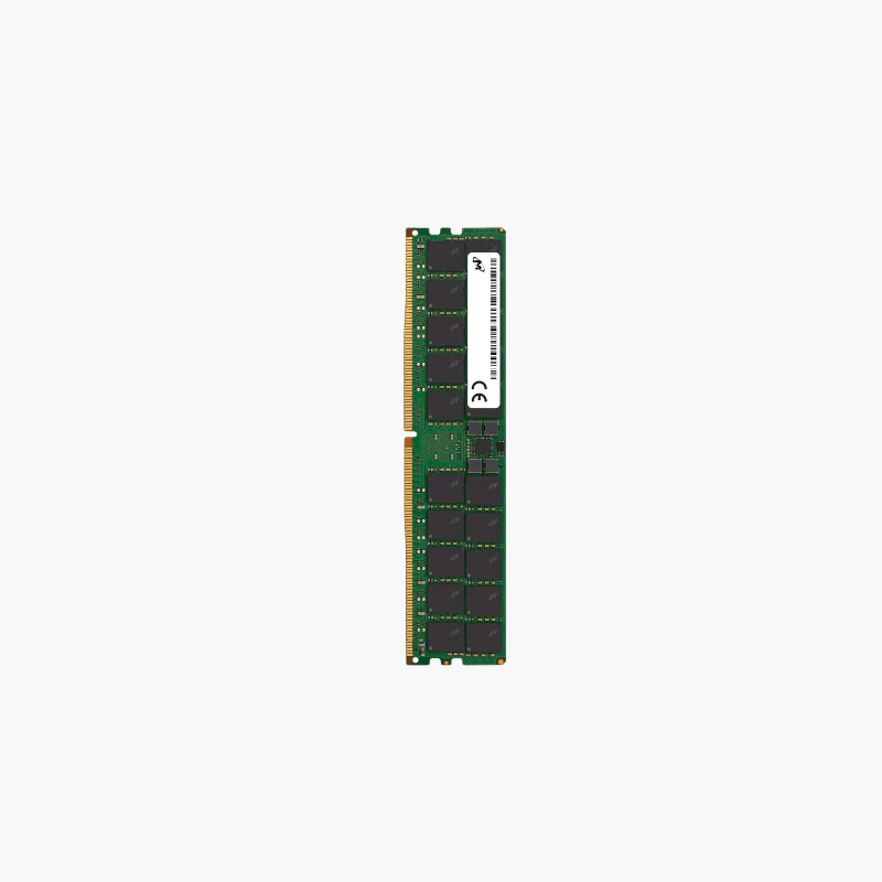 Micron 96GB DDR5-5600 ECC RDIMM (MTC40F204WS1RC56BB1) – 2Rx4, CL46 Server Memory Micron 96GB DDR5