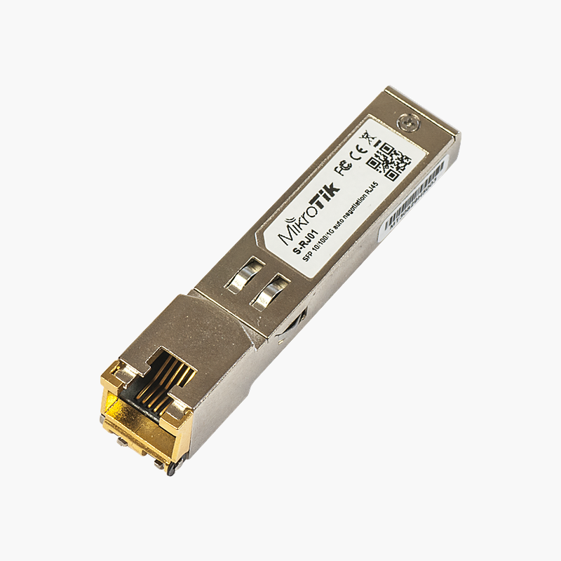 MikroTik-S-RJ01-1G-SFP-RJ45-Copper-Module-S-RJ01-100m-1.png MikroTik S-RJ01 1G SFP RJ45 Copper Module (S-RJ01) – 100m - Image 1