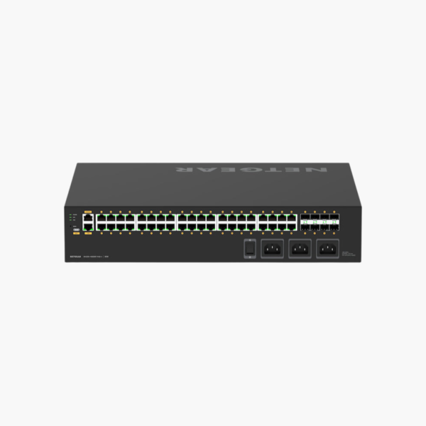 NETGEAR AV Line M4250-26G4F-PoE+ Managed Switch (GSM4230P) – 300W PoE, 4x 1G SFP, L2+ Managed