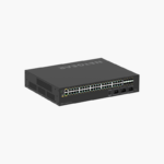 NETGEAR AV Line M4250-40G8XF-PoE++ Managed Switch (GSM4248UX) – 2,880W PoE, 8x 10G SFP+, L2+ Managed